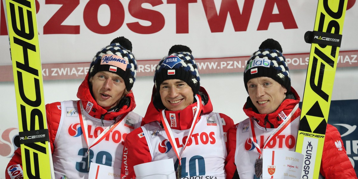 Kamil Stoch mistrzem Polski w Zakopanem