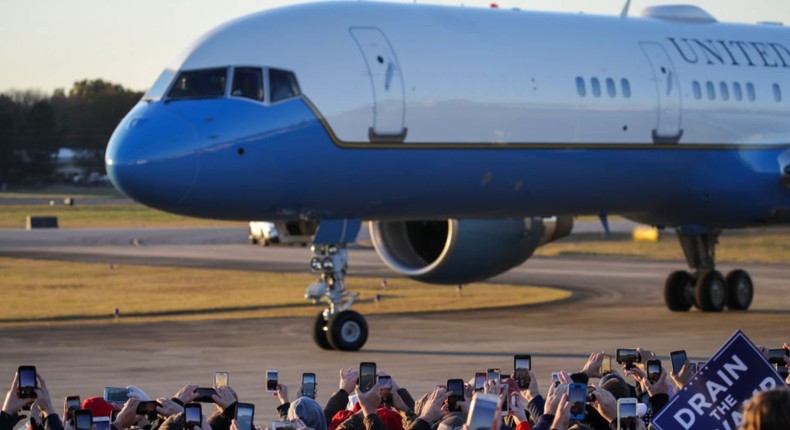 air force one landing