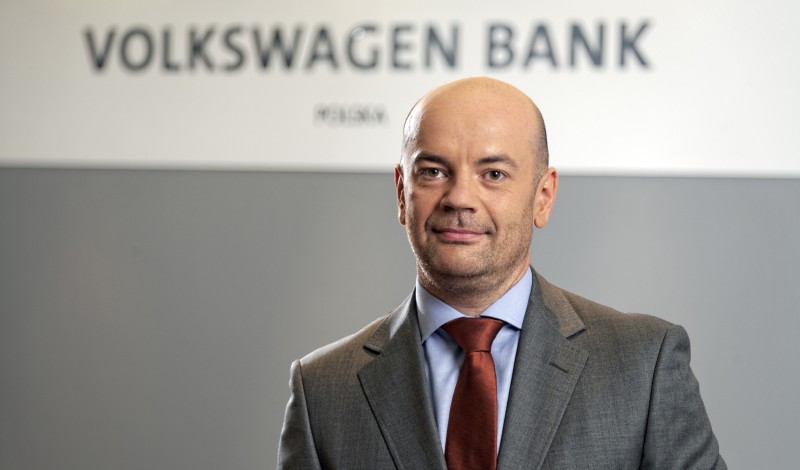 Mikołaj Woźniak, prezez Volkswagen Bank Polska