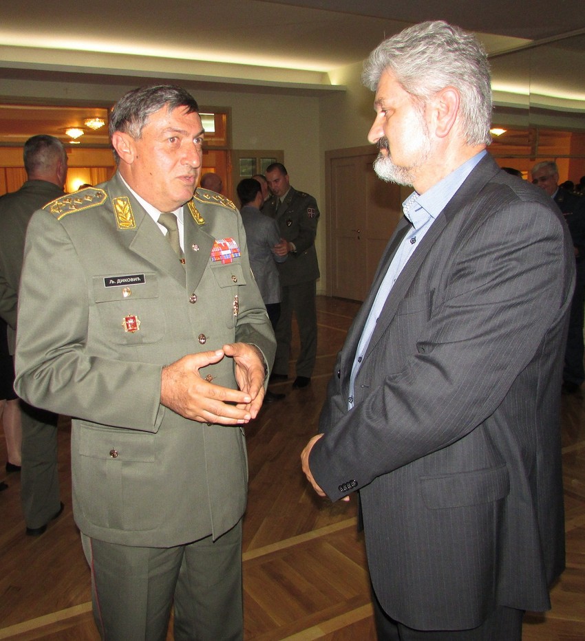 General Ljubiša Diković i Perica Bundalo 