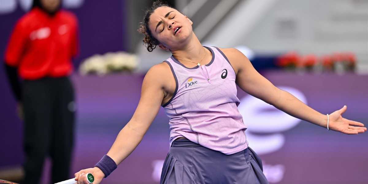 Jasmine Paolini pożegnała się z turniejem WTA w Dubaju.