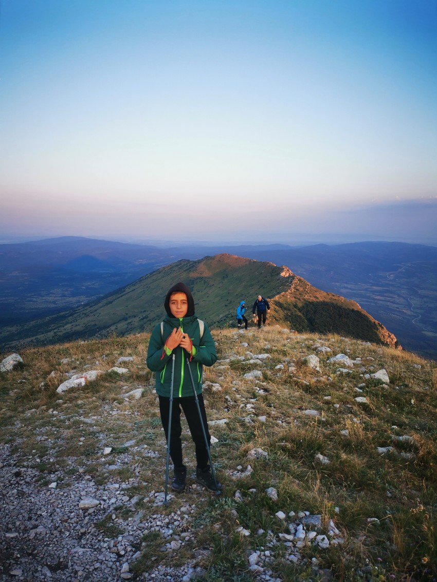 Đorđe Adamović na planini Rtanj