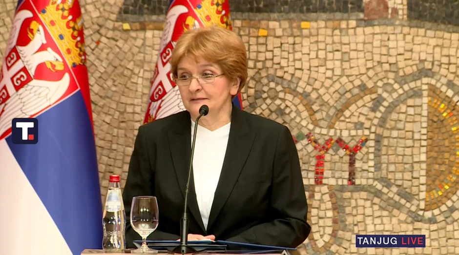 Ministarka zdravlja dr Danica Grujićić