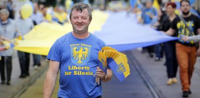 Prawdziwi Ślązacy wyszli na ulicę. Nie zatrzymał ich Adam Słomka