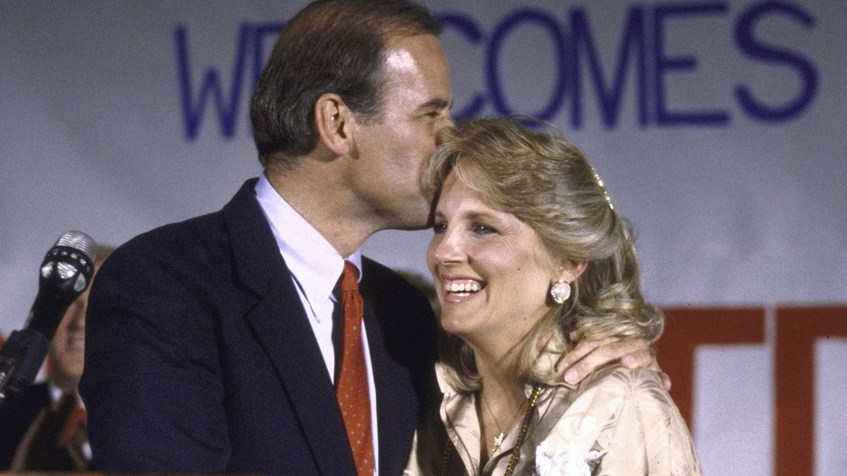 Joe i Jill Bidenowie w 1987r.