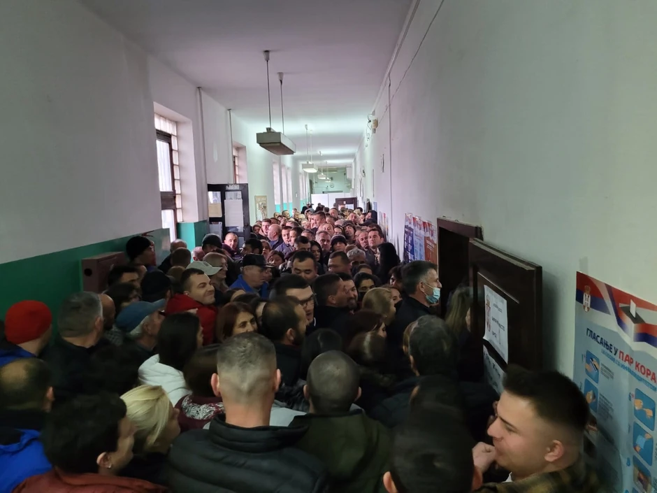 Glasanje Srba sa KiM