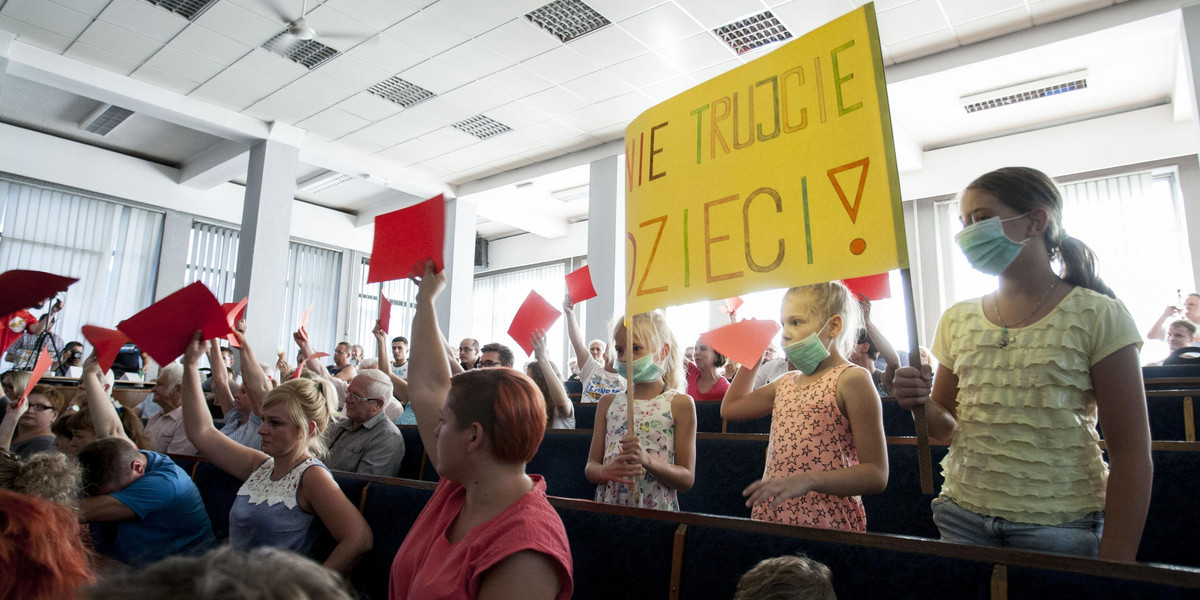 Bytom. Mieszkańcy Bobrka protestują przeciwko dzikim składowiskom 