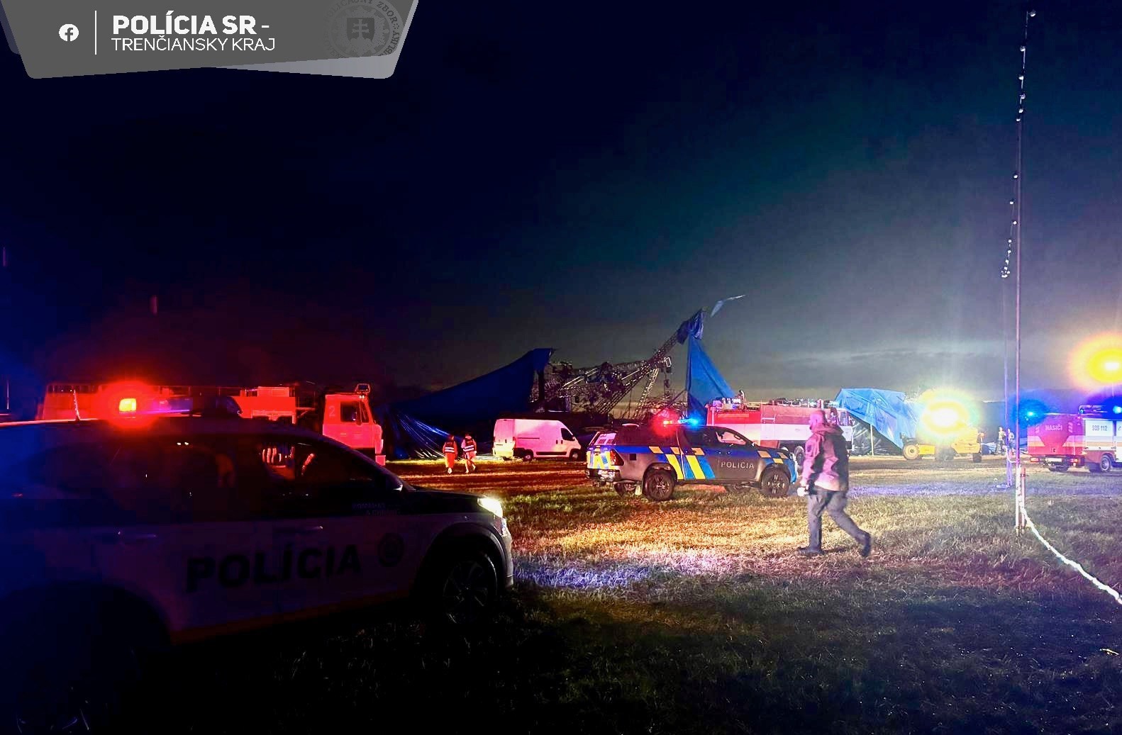Polícia začala pre pád stanu na festivale Pohoda trestné stíhanie.