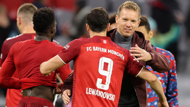 Nagelsmann dba o dobre samopoczucie Lewandowskiego. Trener długo rozmawiał z Polakiem