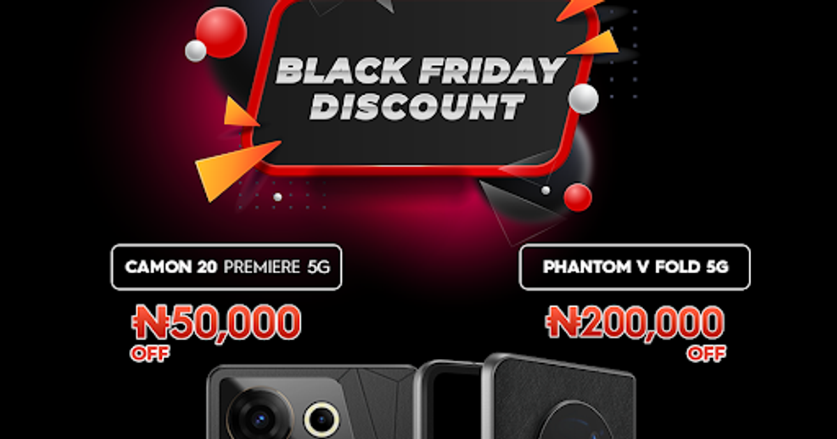 Join the lucky winners in TECNO s Black Friday promo and win big