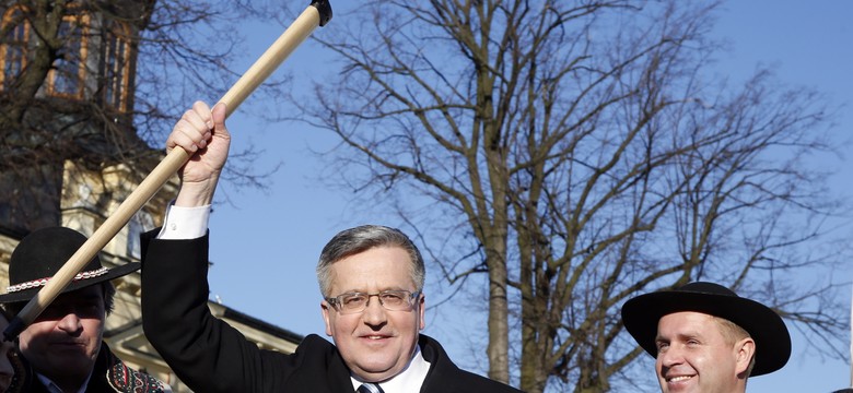 Chciał rzucić krzesłem w prezydenta? "Policjanci zareagowali błyskawicznie"