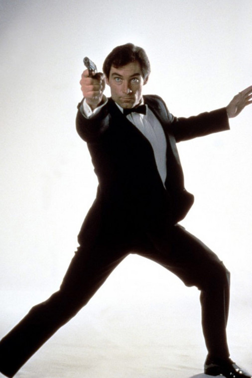 Timothy Dalton jako James Bond w filmie "W obliczu śmierci" (1987)