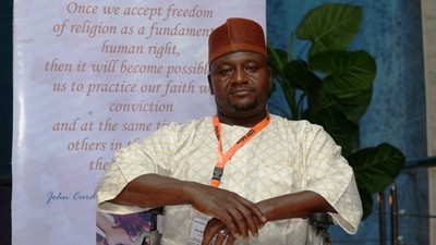 National President of NAPWPD, Mr Rilwan Mohammed. [cofpfoundation]