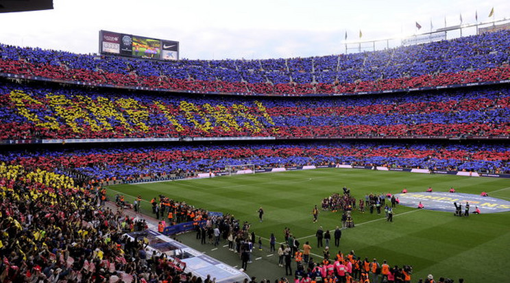 Elmaradhat a hétvégi Barca meccs/Fotó: AFP