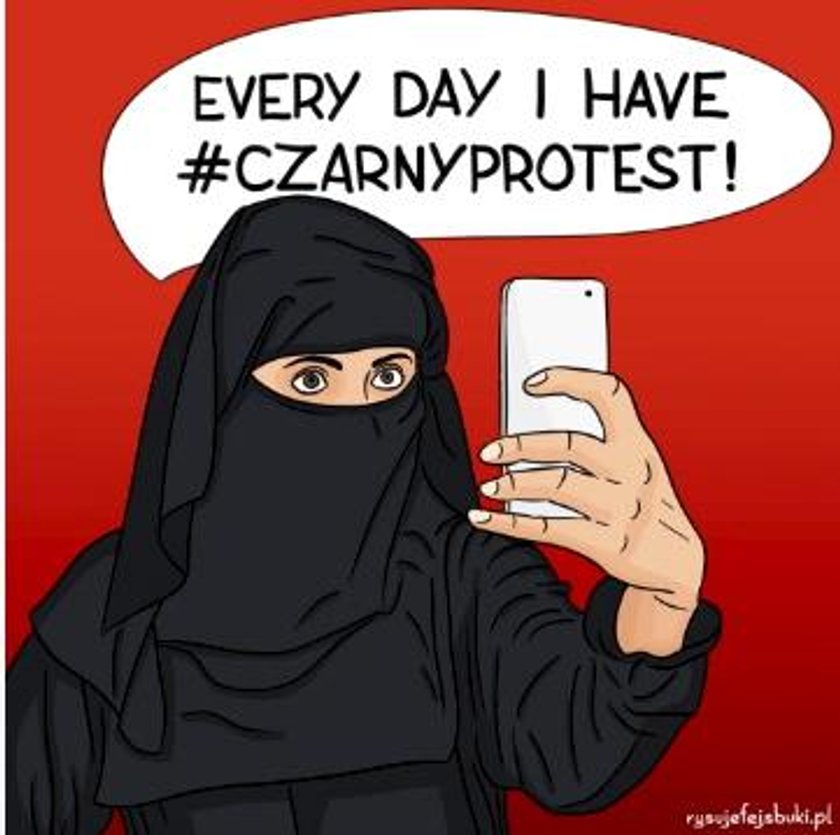 Czarny Protest memy