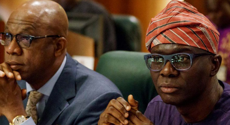 Ogun State Governor, Dapo Abiodun and Governor Babajide Sanwo-Olu of Lagos State have agreed to toll some federal roads in their states.  (Punch)
