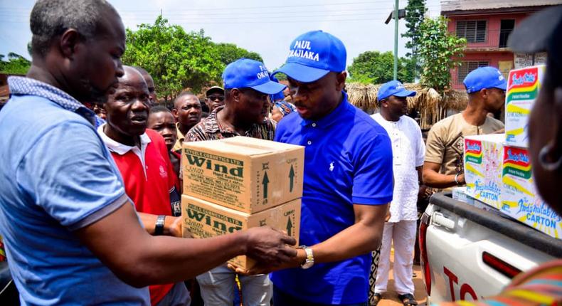 COVID-19: Paul Orajiaka lends a helping hand to Anambra communities