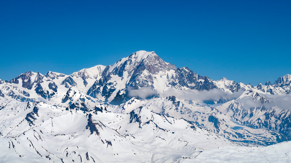  Mont Blanc "skurczył się" o 92 cm w ciągu 4 lat