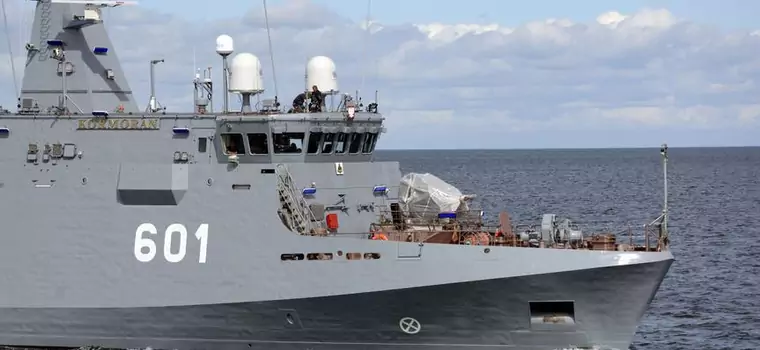 ORP Kormoran odebrany. Nowy okręt oficjalnie dołącza do polskich sił zbrojnych
