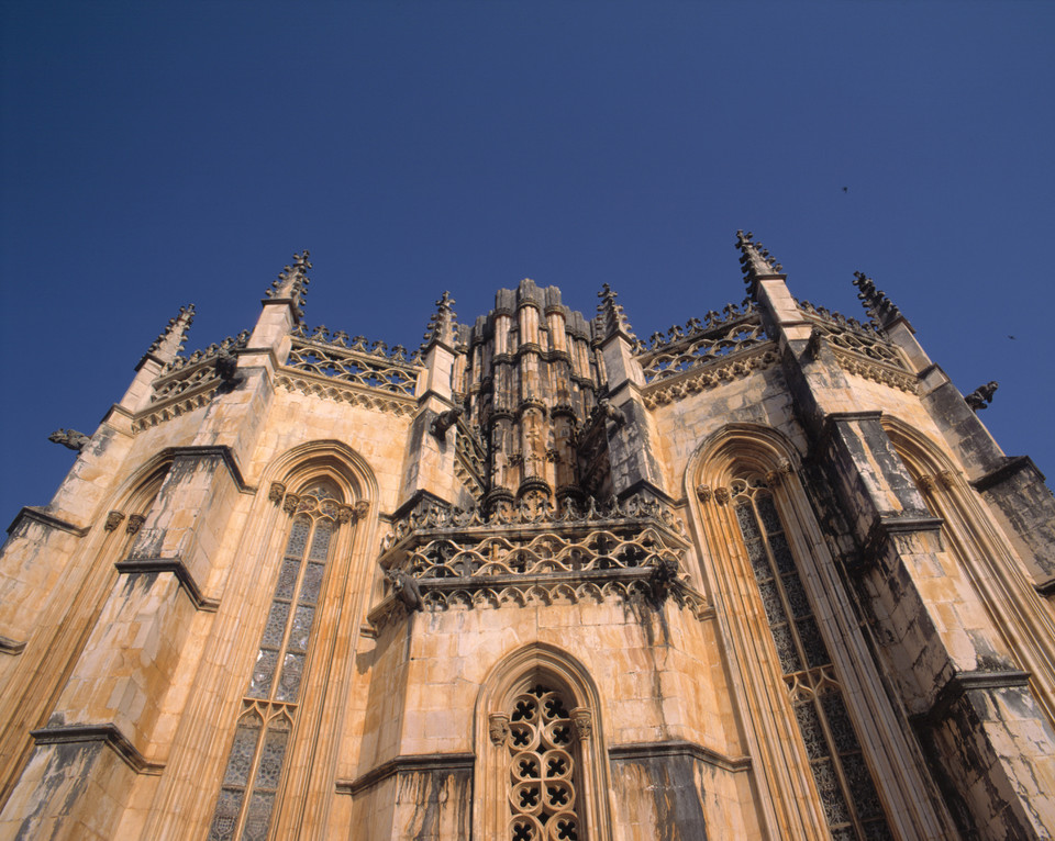 Batalha- Mosteiro de Santa Maria da Vitoria- Capelas Imperfeitas - fot Antonio Sacchetti- T09ARH2Z-b