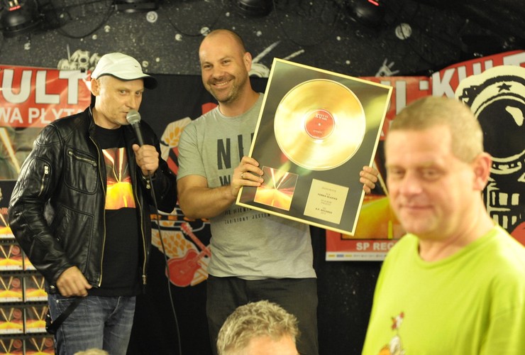 KULT odebrał Złotą Płytę