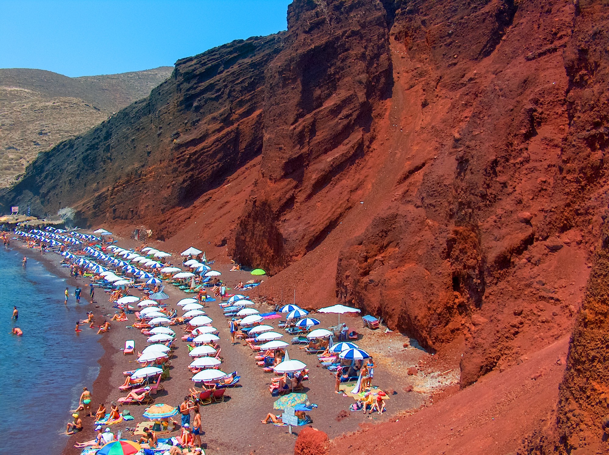 Grécky ostrov Santorini.