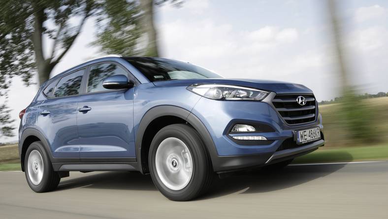 Hyundai Tucson 1.6 GDI 2WD bazowy, też daje radę