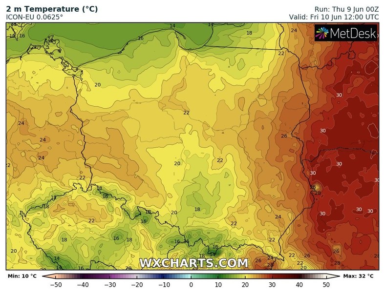 Temperatura zacznie się wyrównywać