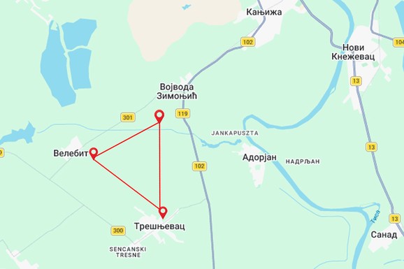 (MAPA) EVO GDE JE PRONAĐEN EKSPLOZIV Pripadnici policije i vojske SPREČILI KATASTROFU u području opštine Kanjiža