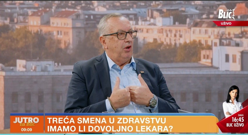 Doktor Aleksandar Stojanović, direktor DZ Palilula