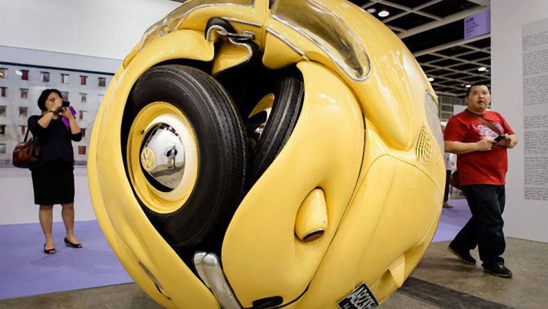 Volkswagen Garbus w interpretacji artysty