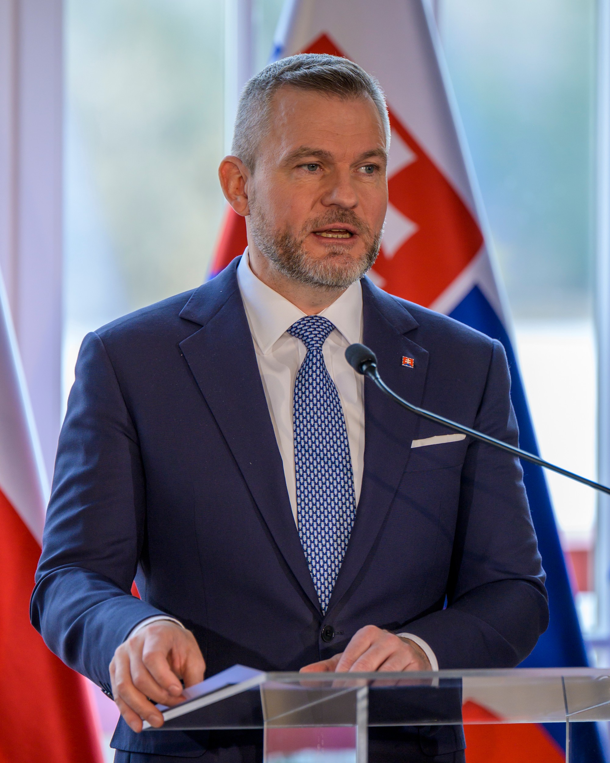 Slovenský prezident Peter Pellegrini.