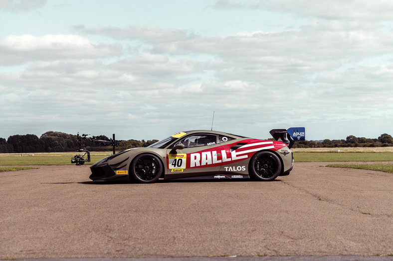 2021 Ferrari 488 Challenge Evo Camera Car