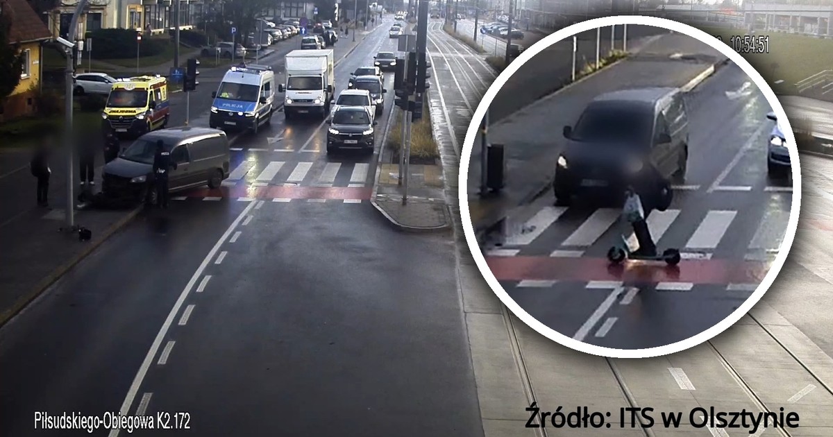 15-latek wsiadł na hulajnogę i zrobił to. Teraz sprawą zajmie się sąd