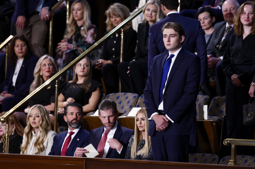 Tifani Tramp, Donald Tramp mlađi, Erik Tramp i Baron Tramp