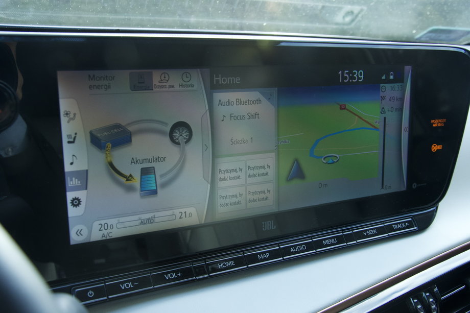 System multimedialny znany jest już z takich modeli jak choćby Toyota Highlander. 