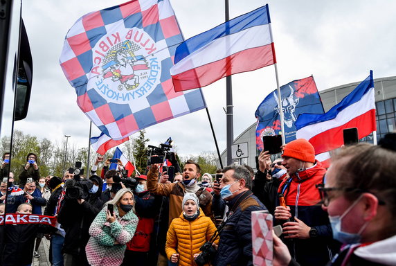 ZAKSA Kędzierzyn-Koźle świętowała z kibicami