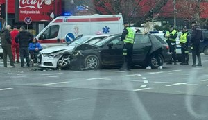 Saobraćajna nezgoda kod TC Ušće