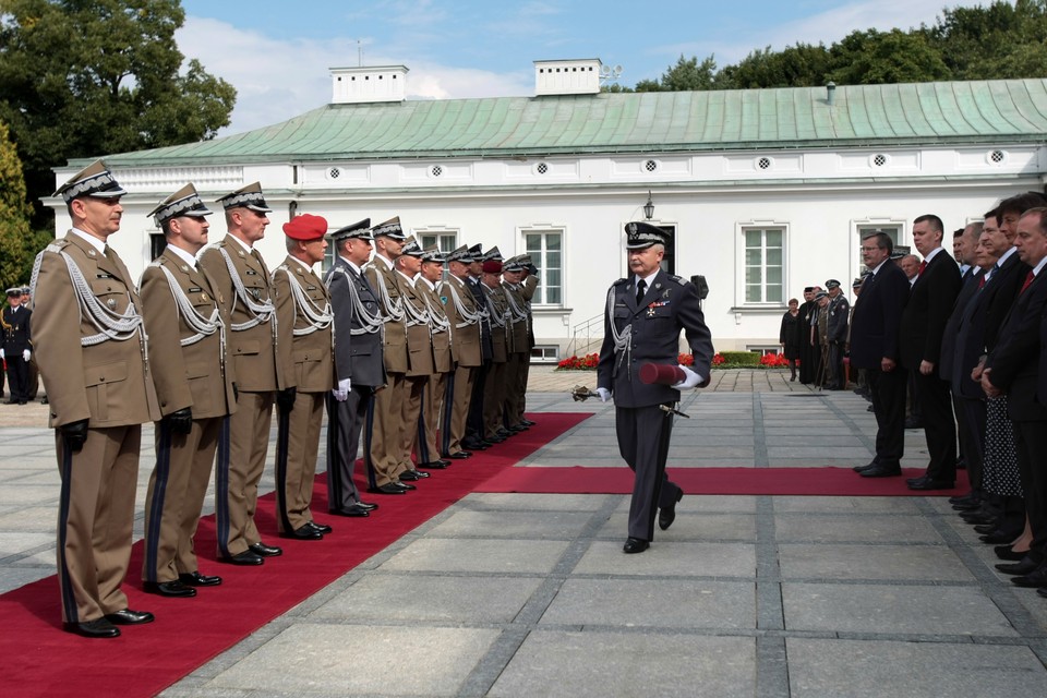 Wręczenie odznaczeń i nominacji generalskich