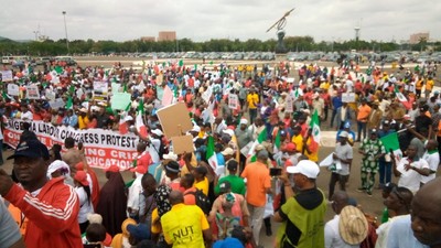 NLC takes protest to National Assembly