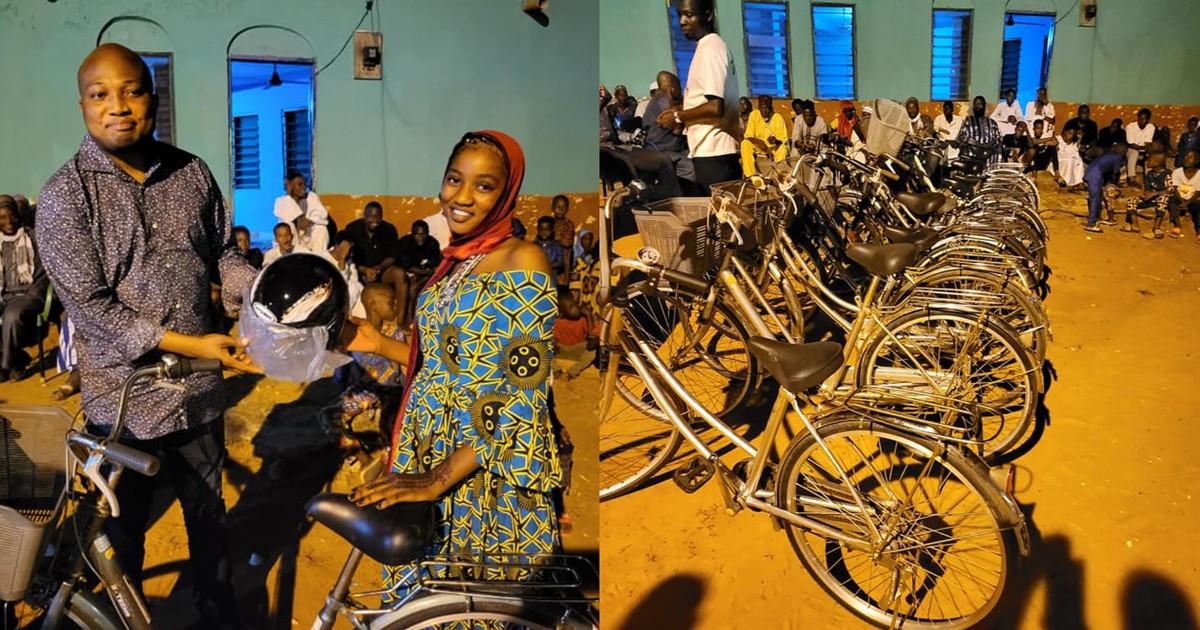 Ablakwa donates bicycles and helmets to female Muslim JHS and SHS students - Vimarsana News