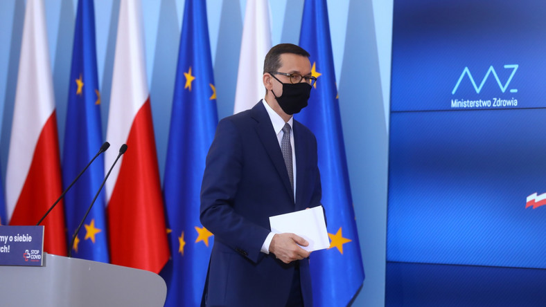 <p>premier Mateusz Morawiecki</p>