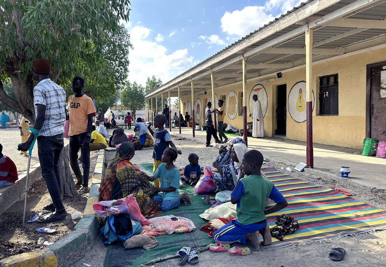 Migranci wewnętrzni szukają schronienia m.in. w Port Sudan, na wschodzie kraju