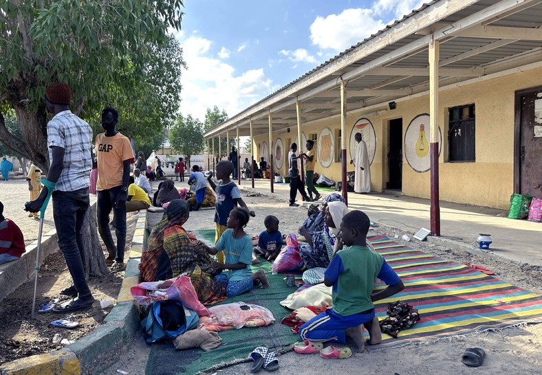 Migranci wewnętrzni szukają schronienia m.in. w Port Sudan, na wschodzie kraju