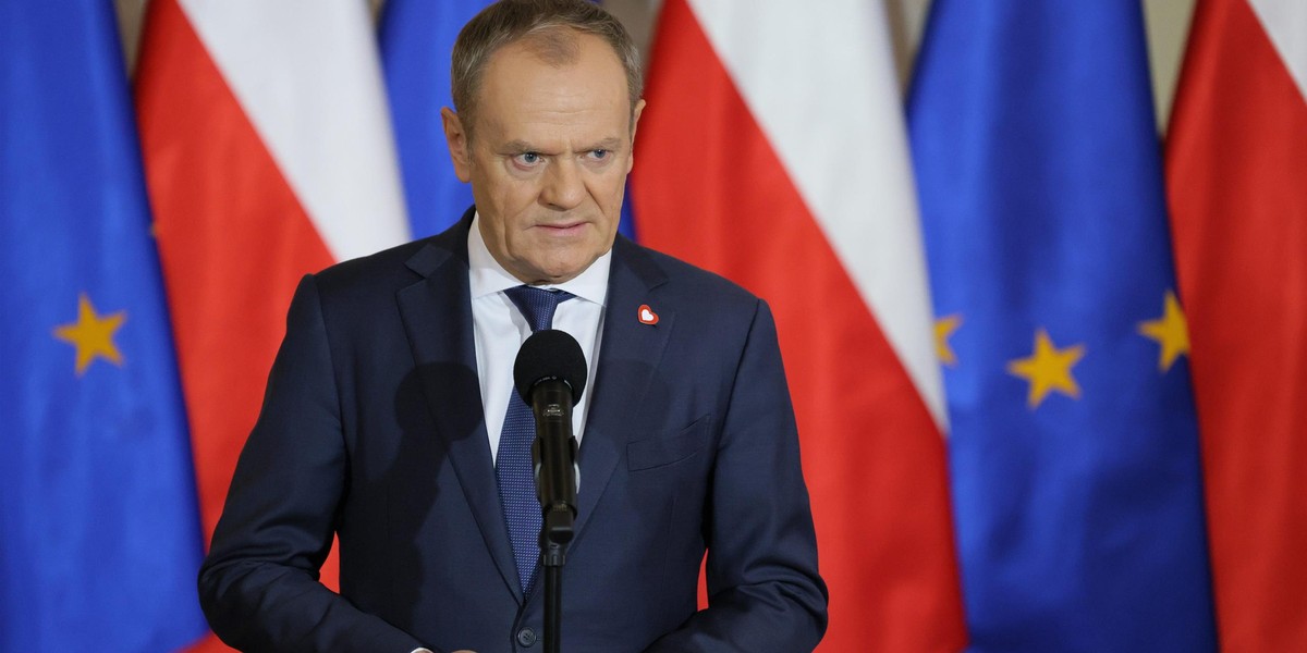 Premier Donald Tusk. 