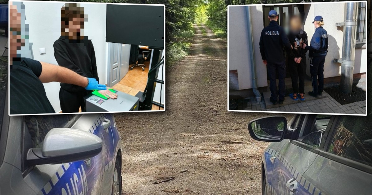 Młody mężczyzna porzucony w lesie w ramach internetowego wyzwania