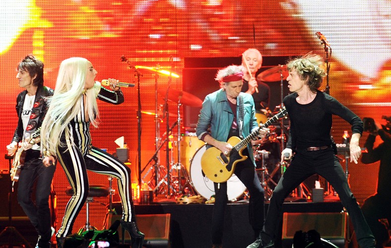 The Rolling Stones i Lady GaGa