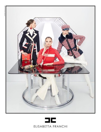 Magdalena Frąckowiak w kampanii Elisabetta Franchi
