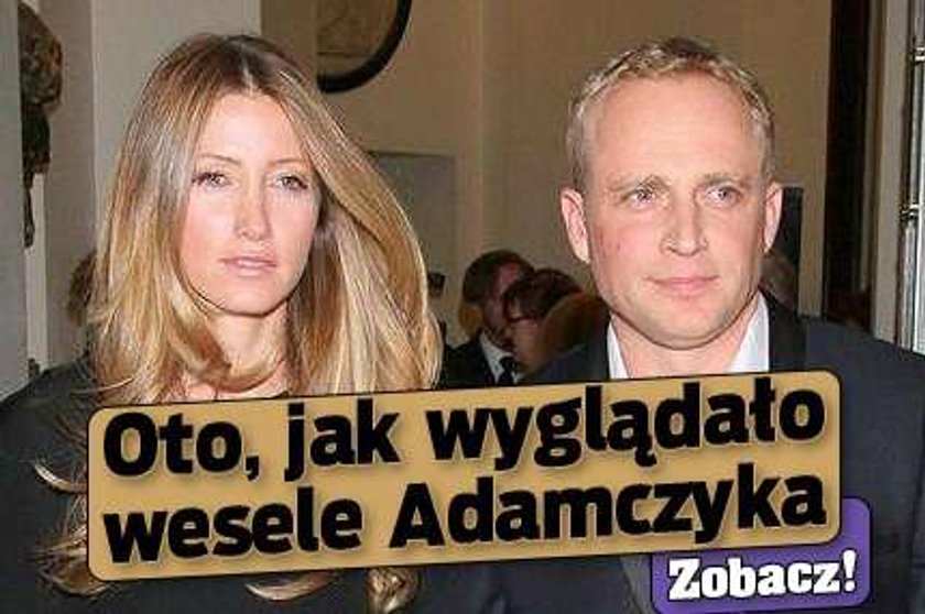 Oto, jak wyglądało wesele Adamczyka. Zobacz!