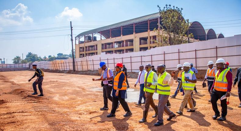Dorothy Kisaka, the Executive Director of Kampala Capital City Authority (KCCA), recently conducted an inspection of major infrastructure projects in Kampala